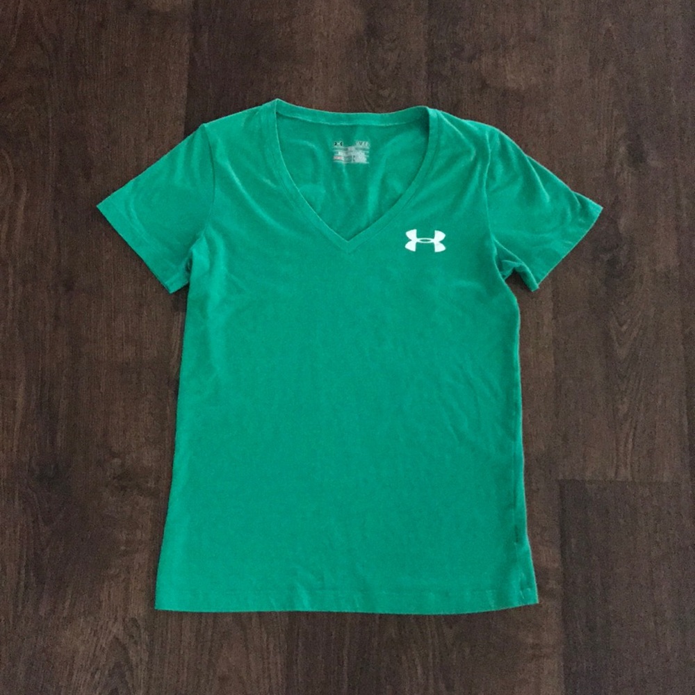Under Armour— Green Athletic Shirt